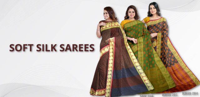 Soft Silk Sarees | Pure Soft Silk Saree Collections